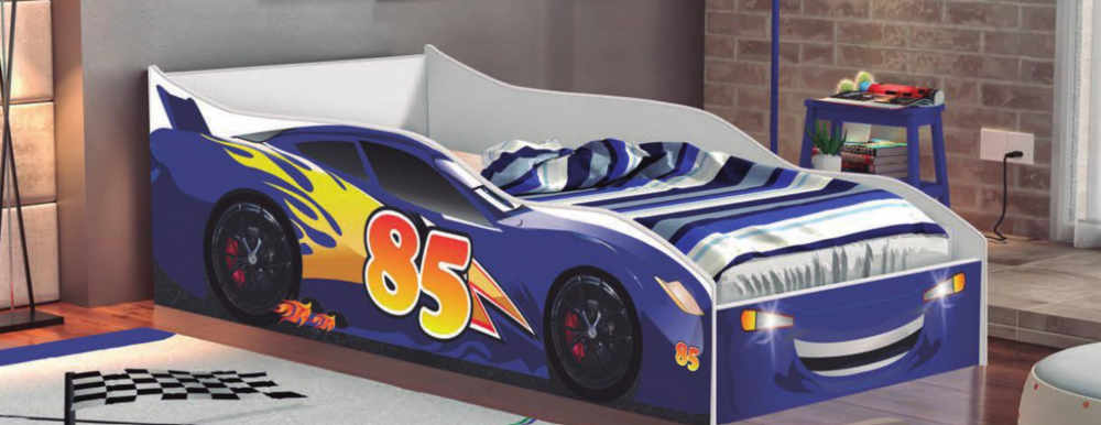 cama carros formula 12